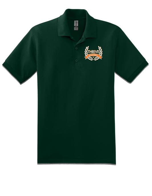 Thrive Academy Dk. Green with Embroidered Logo (9th Grade-11th Grade Uniform)